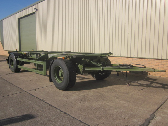 Eichkorn 20ft 20,000 kg skeleton / container trailer – 40049