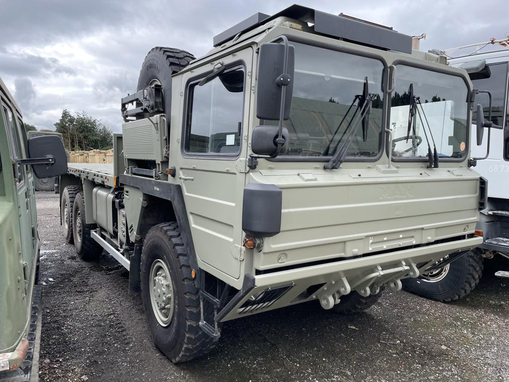 MAN KAT A1 6×6 LHD Flat Bed Cargo Truck – 50514