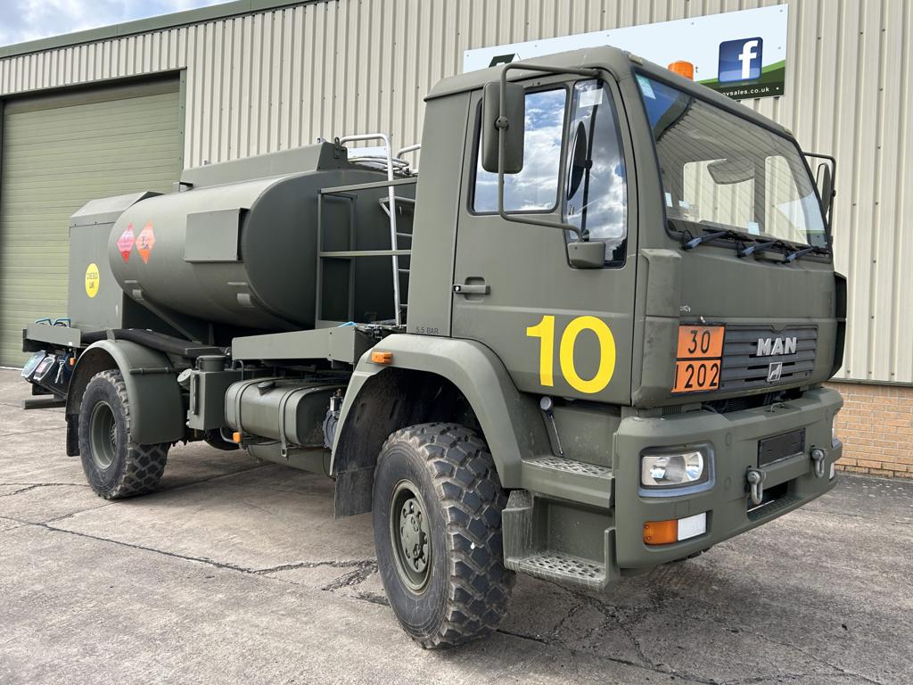 MAN LE14.220 4×4 5,000 Litre Aviation Fuel Delivery Tanker Truck – 50516