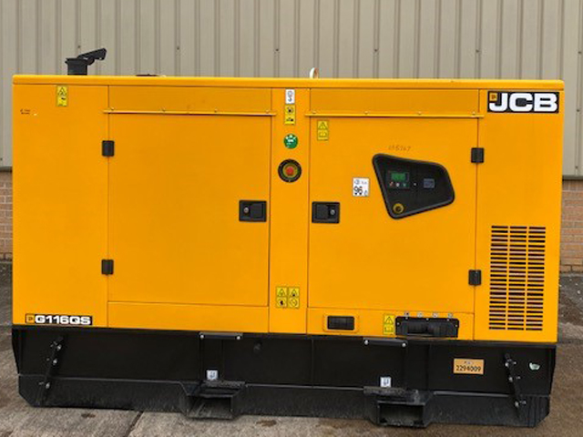 Unused JCB 110 KVA Silent Generators – 50391