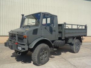 Mercedes Unimog U1300L Turbo RHD with winch