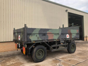 Schmitz 2 Axle Draw Bar Cargo Trailer