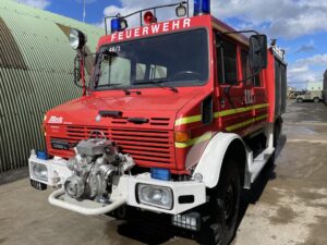 Mercedes Unimog U1300L Crew Cab 4×4 Fire Engine