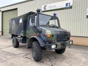Mercedes Unimog U1300L Turbo 4×4 Ambulance