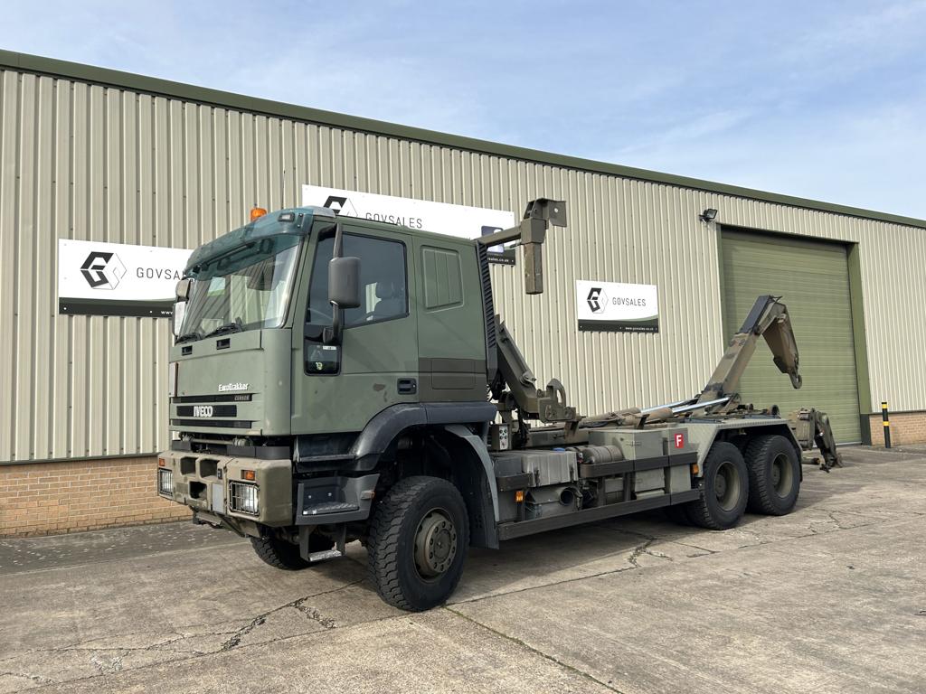 Ex Army Iveco Eurotrakker 260E44 6x6 Hook Loaders
