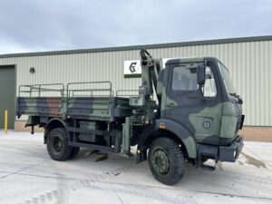 Mercedes 1017 4×4 Cargo Truck With Crane – (Latest-Stock)