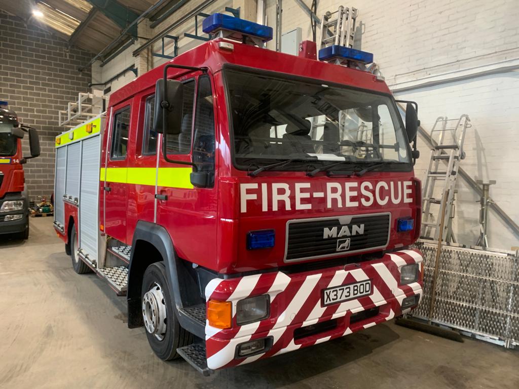 Ex Fire Brigade MAN 12.224 Fire Engine